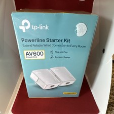 TP-LINK AV600 600Mbps Powerline Starter Kit, 2 Adapters, TL-PA4010 KIT picture