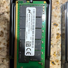 Micron 64GB 2RX4 DDR4 RDIMM ECC Registered PC4-2933Y MTA36ASF8G72PZ picture