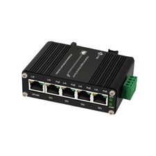 Mini Industrial 5 Port (PoE) Ethernet Switch 10/100/1000M gigabit RJ45 Switch picture