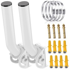 Wireless Bridge Mount, Dual Screw Locking J Pole Outdoor AP Mount Bracket picture