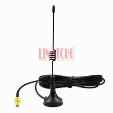 3 Meters SMA Female RG174 Cable 433MHz Walkie Talkie External Small Omni Antenna picture