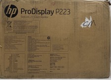 HP P223 PRODISPLAY 21.5 INCH WIDESCREEN BACKLIT 1080P DISPLAY MONITOR X7R61AA picture