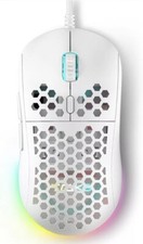 DIERYA x TMKB M1 SE White Wired Gaming Computer Mouse PC Competition RGB LED NEW picture