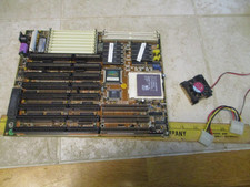 VTG 486 AMD AM486 DX-66 AMI MTI VLB Vesa System Mother Board w/CPU Retro Gaming picture