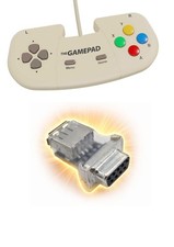Amiga USB GAMEPAD adapter with Jump Button + CD32 Game Support picture