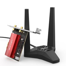 BE8800 WiFi 7 PCIe Network Card Tri-Band Intel BE200 Bluetooth 5.4 Adapter WPA3 picture