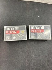 Maxell HS-8/112 8mm Data Cartridge (New) Set Of 2. picture