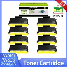 8PK TN580 Toner Cartridge Fits for Brother TN-580 DCP-8065 MFC-8860DN MFC-8870 picture