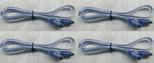 4-Pack Lot SATA Serial ATA Set of 4X Cables 22 inch 4pc Bundle D79874-001 picture
