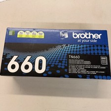 Brother TN660 High Yield Black Toner Cartridge Genuine Original OEM 2600 NEW picture