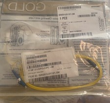 Corning Gold 1F SM 1.2 Fiber Optic Cable LCUPC/LCUPC 1.5m picture