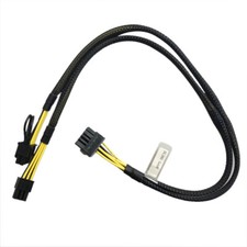 GPU Graphics Card Power Supply Cable For HP DL380 G8 10pin to 6+8pin picture