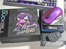 150mah Battery ATK Blazing Sky Duckbill Wireless Purple Gaming Mouse 8khz picture
