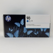 NEW GENUINE HP #90 CYAN PRINTHEAD & CLEANER DESIGNJET 4000 4500 C5055A/ NOV 2022 picture