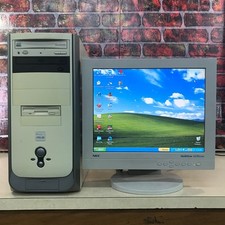 Custom Beige ATX PC Retro Gaming AMD Athlon 2.20GHz 1GB RAM (Windows XP Pro) picture