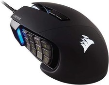 Corsair Scimitar RGB Elite, Backlit RGB LED Gaming Mouse 18K DPI - Black picture