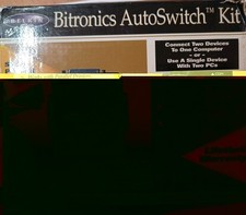 Belkin F1U125-KIT Bitronics 2-Port Parallel Auto Switch w/ AC Adapter & DB25 M/M picture