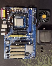 ASRock K8Upgrade-NF3 Socket 754 AMD Sempron 2800+ Motherboard AGP DDR nForce3 picture
