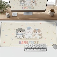 2D Flat, 1 Custom-made Large-sized Esports Gaming Mouse Pad, Thickened Rubber picture