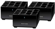 NETGEAR NIGHTHAWK MESH WIFI 6 SYSTEM MK6W-100NAS - BLACK picture