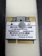 HP OEM 593533-001 RTL8191SE 802.11b/g/n WLAN PCIe Half WN6605LH picture