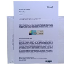 Microsoft SQL Server 2025 Standard 4/8/16/24 PER-CORE License | No CALs required picture