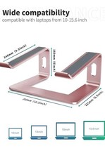 Laptop Stand, Aluminum Computer Riser, Ergonomic Laptops Elevator for Desk US picture