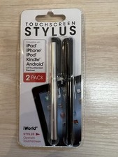 iWorld Stylus Black And Silver - 2pack picture