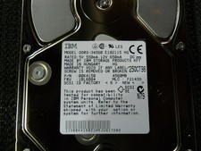 IBM 00K4150 10L6084 4.5GB 4GB 68-pin 7200RPM SCSI DDRS-34560 Hard Drive - Tested picture