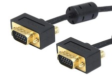 Ultra Slim SVGA Super VGA M/M Monitor Cable - 25 Feet With Ferrites | 30/32AWG picture