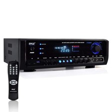 Pyle Wireless Home Entertainment Amplifier  300W 4 Channel Stereo Sound Recei... picture