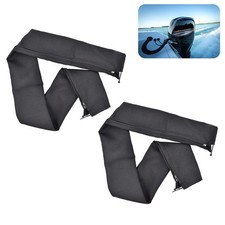 48 Inch Trolling Motor Cable Sleeve Black Zippered Rigging Organizer 1 PCS picture