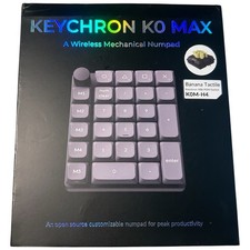 Keychron K0 Max Wireless Mechanical Numpad Number Keypad K0M-H4 Banana Tactile picture