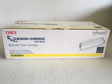 Oki Data Genuine Toner Cartridge C9300/9500 series 41963601 Yellow sealed new picture
