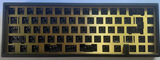KBDFans KBD67 MKII x ai03 | Solder Mechanical Black Metal Keyboard Brass Plate picture