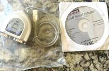 CommFront USB-A to RS-232 DB9 Serial Adapter Cable 1.8m Silver USB-232-1 picture