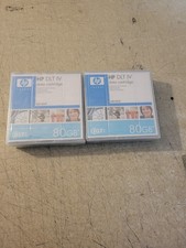 HP C5141F 80GB DLT IV Data Cartridge Lot Of 2 Genuine New Sealed Box  picture