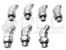LOT OF 7 NEW PARKER 45 DEGREE MALE FITTING picture