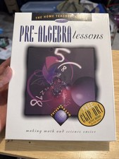 VTG 1996 NEW SEALED Macintosh The Home Teacher Series Pre-Algebra picture
