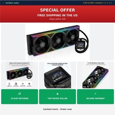 Thermalright FW360 SE ARGB V2 360mm AIO Liquid CPU Cooler with 2