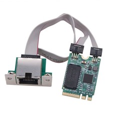M.2 Key A+E 2.5G Gigabit RTL8125B RJ45 Ethernet Network Lan Card Chipset picture