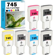745 745XL Ink Cartridges 300ml For HP DesignJet Z2600 Z5600 Printer 3263 picture