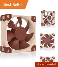 Efficient 80x80x25mm Quiet Fan - 2200 RPM, 4-Pin, Fibre-Glass Reinforced Design picture