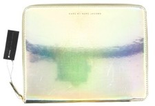 MARC BY MARC JACOBS Pale Gold Holographic Techno iPad Book 134534 picture