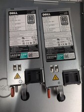 🎸 2x Dell 95HR5 D1600E-S0 1600W Power Supply PowerEdge 80 Plus For E32S picture