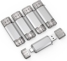 Kootion High Speed USB 3.0 Dual Type-C OTG Flash Drive 32GB 64GB 128GB 1/10x Lot picture