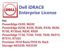 Same Day, Dell iDRAC8 Enterprise License, 13G PowerEdge R730/R630/R530/R430/R330 picture