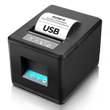 MUNBYN P098 80mm USB Thermal Receipt Printer with Auto Cutter picture