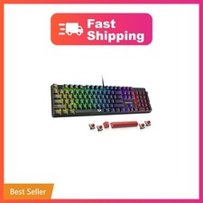 Redragon Mechanical Gaming Keyboard Wired, 11 Programmable Backlit Modes, Hot... picture