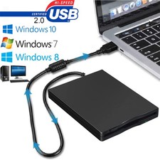 3.5” USB 2.0 Data External Floppy Disk Drive 1.44MB For Laptop PC Win 7/8/10 Mac picture